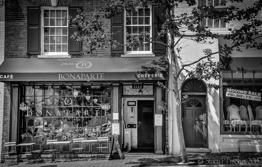 Cafe Bonaparte, Georgetown, Washington, DC, street view