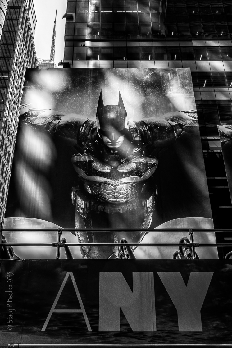 Batman Arkham Knight billboard New York City