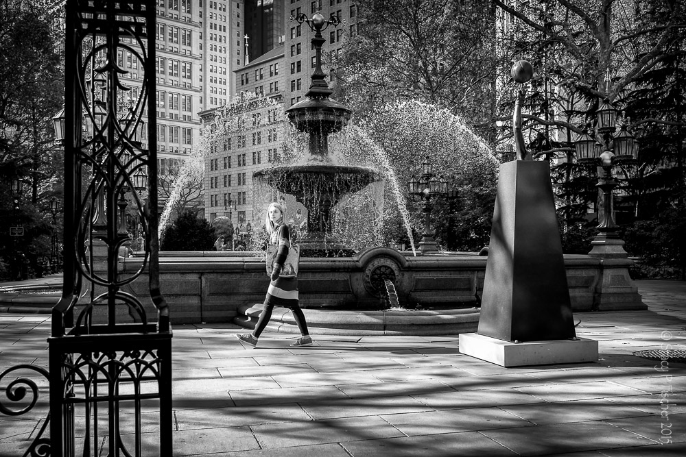 Mould Fountain, City Hall Park, Lower Manhattan, New York City