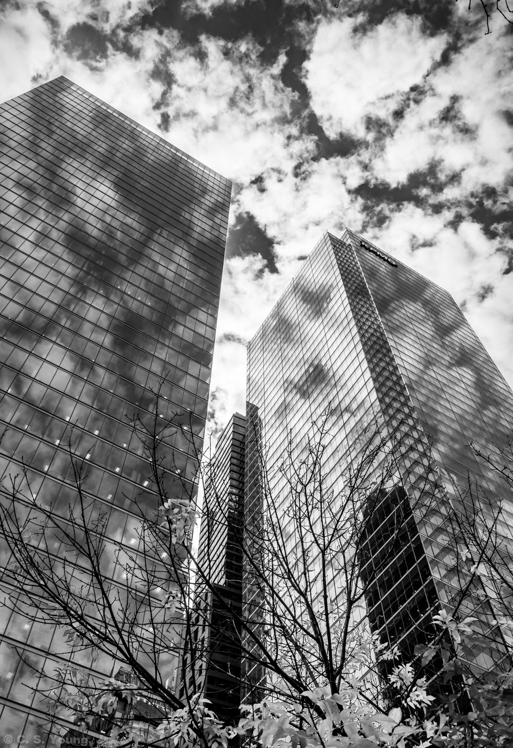 Adelaide St E Architectural Abstract 5 Monochrome