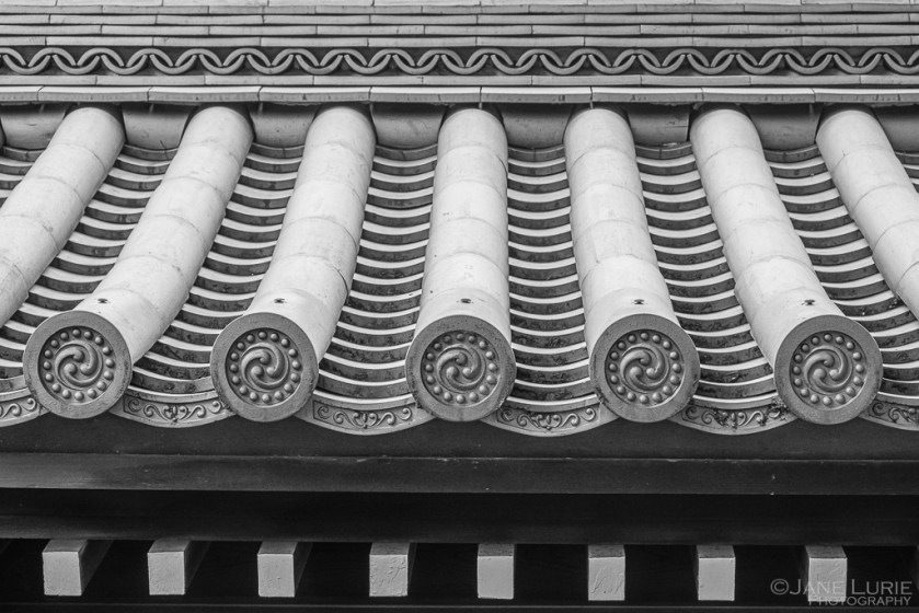 Photography, Black and White, Architecture, Japan, Repeating Patterns, Fujifilm X-T2, Monochrome