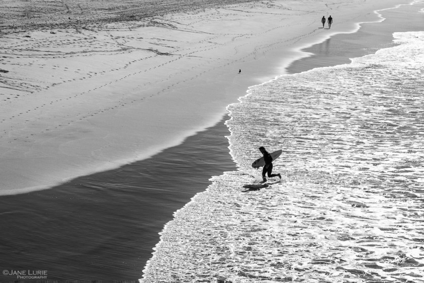 Photography, Black and White, Monochrome, California, Surfing, Fujifilm X-T2, Ocean, Action