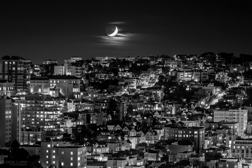 Landscape Photography, Black and White, Photography, San Francisco, City, Nightscape, Monochrome, 