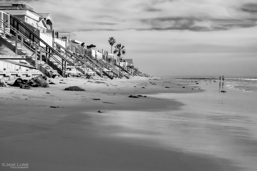 Malibu, Photography, Black and White, Fujifilm X-T2, Landscape, Beach