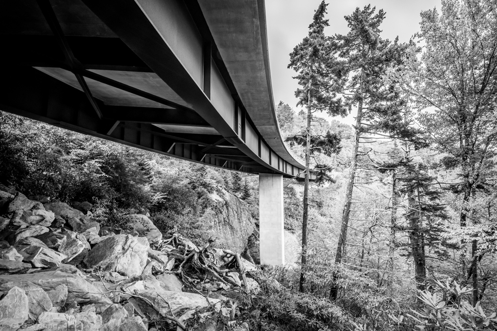 Under Stack Rock Bridge Composition