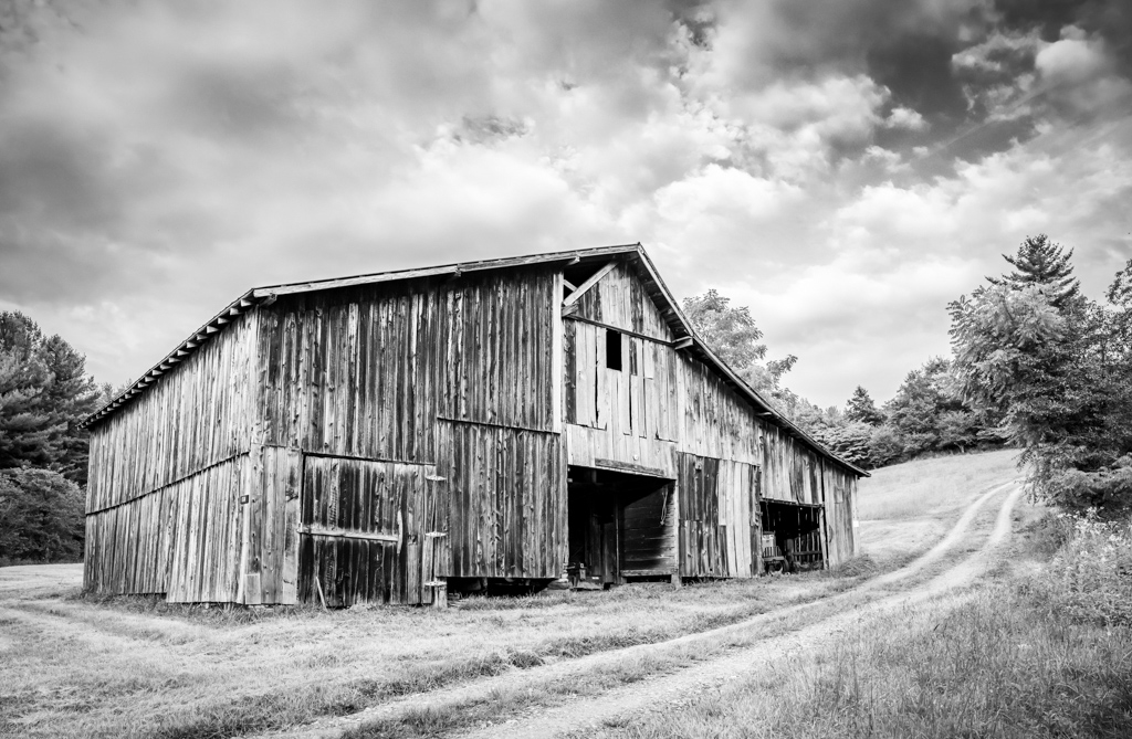 Old Barn on Moore Rd Composition 1