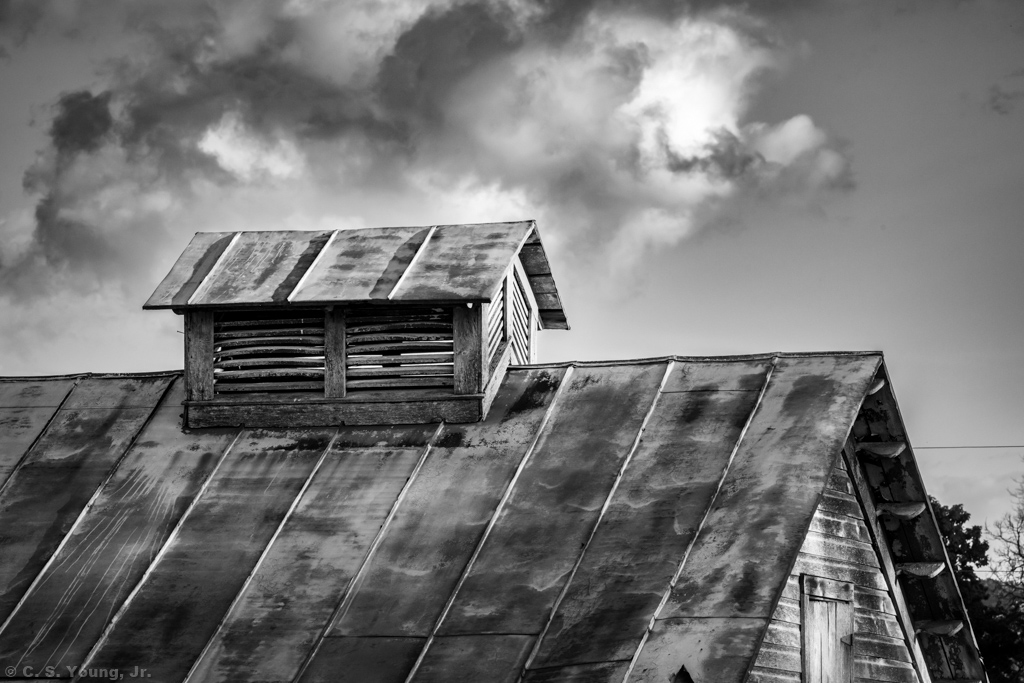 Grassy Creek Abandoned Barn 2 Composition 2