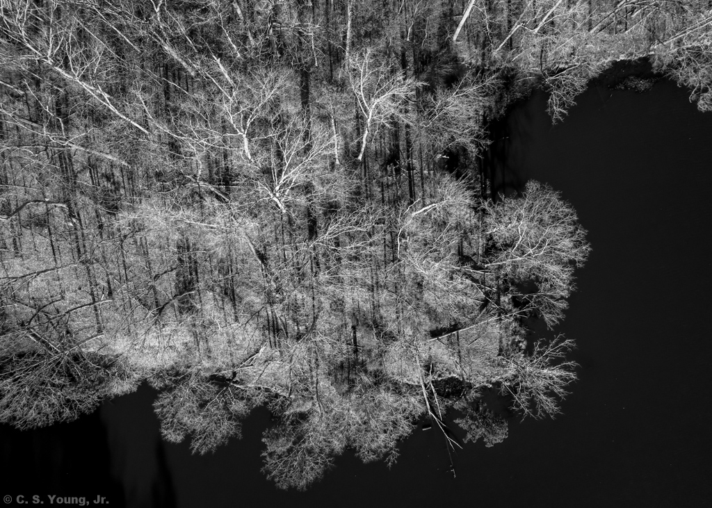 High Point Lake Aerial Composition 1