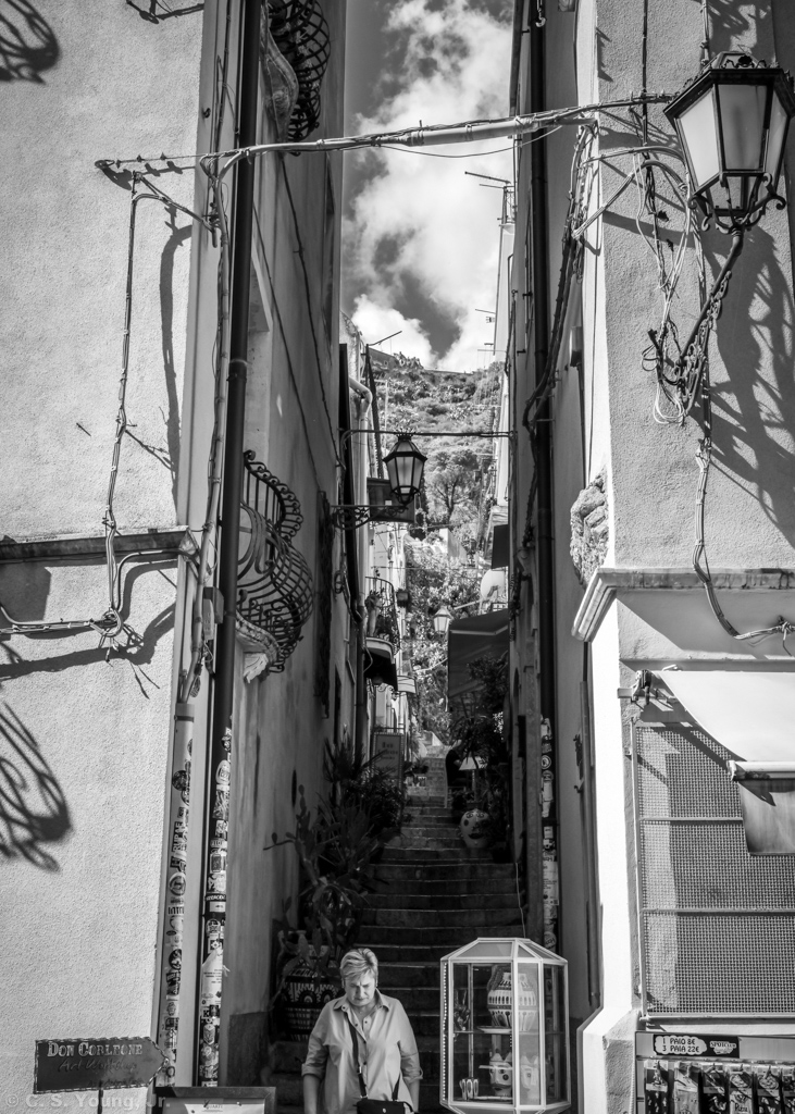 Corso Umberto, Taormina Composition 1