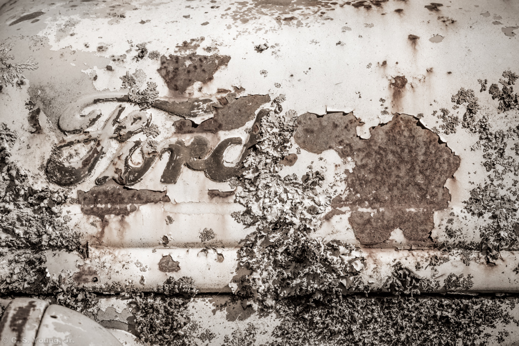 Rusty Antique Ford Tractor