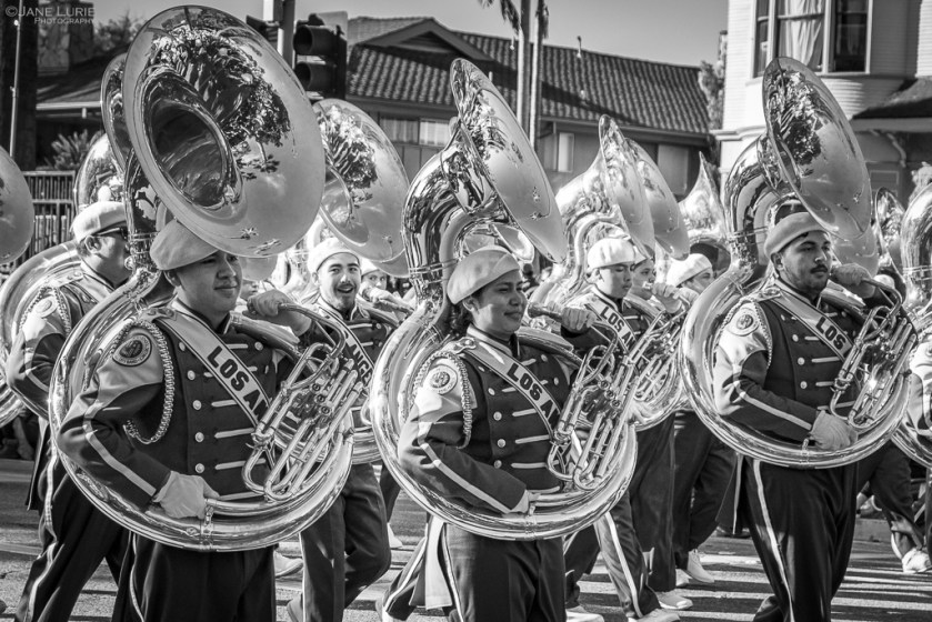 parade, Pasadena, Photography, Black and White, Monochrome, Jane Lurie