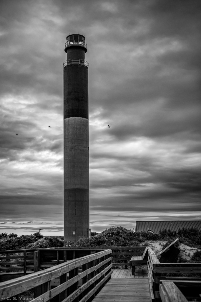 Oak Island Lighthouse Sunrise