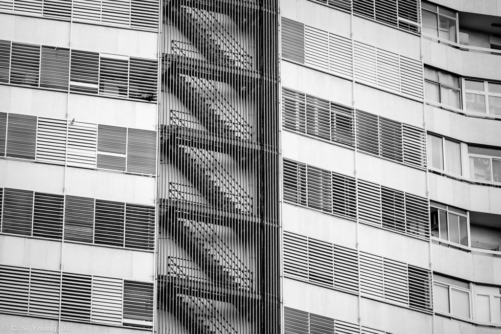 Barcelona Building Abstract