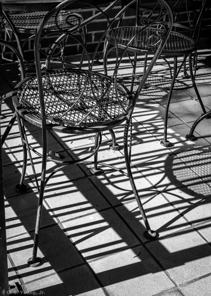 Street Café Abstract