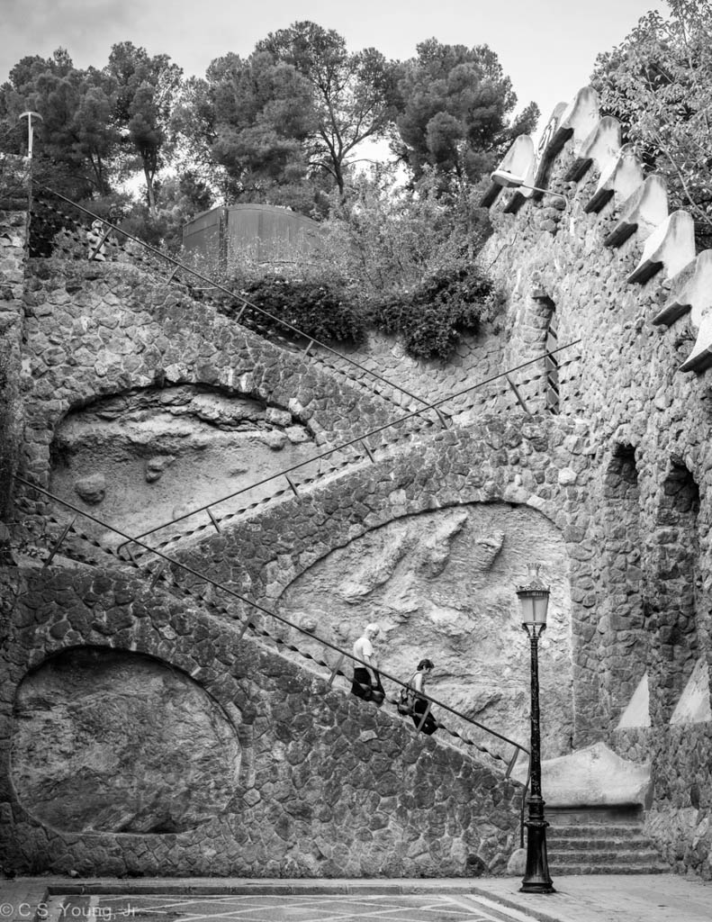 Park Güell Walled Entrance