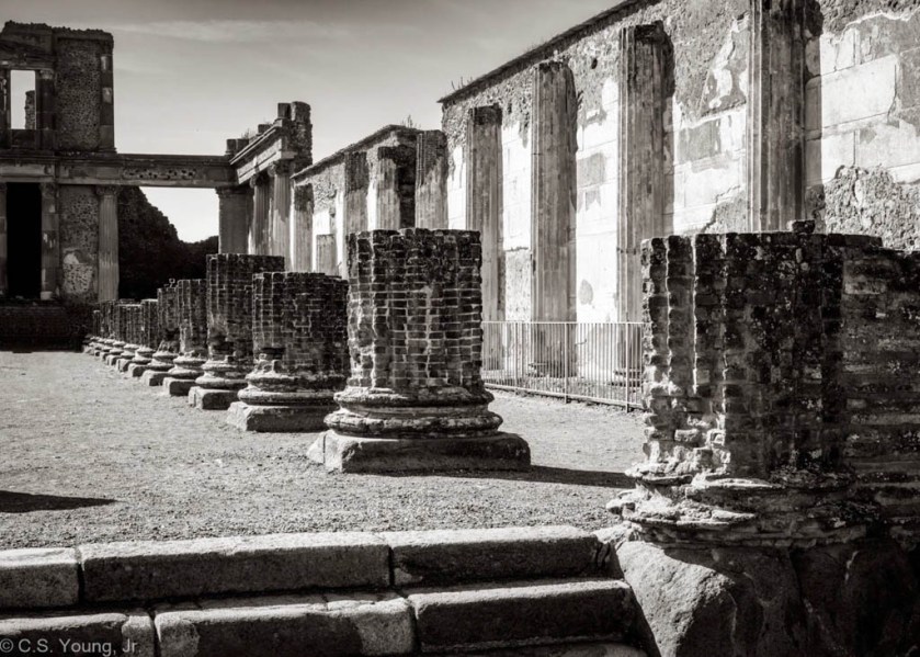 Basilica of Pompeii Ruins