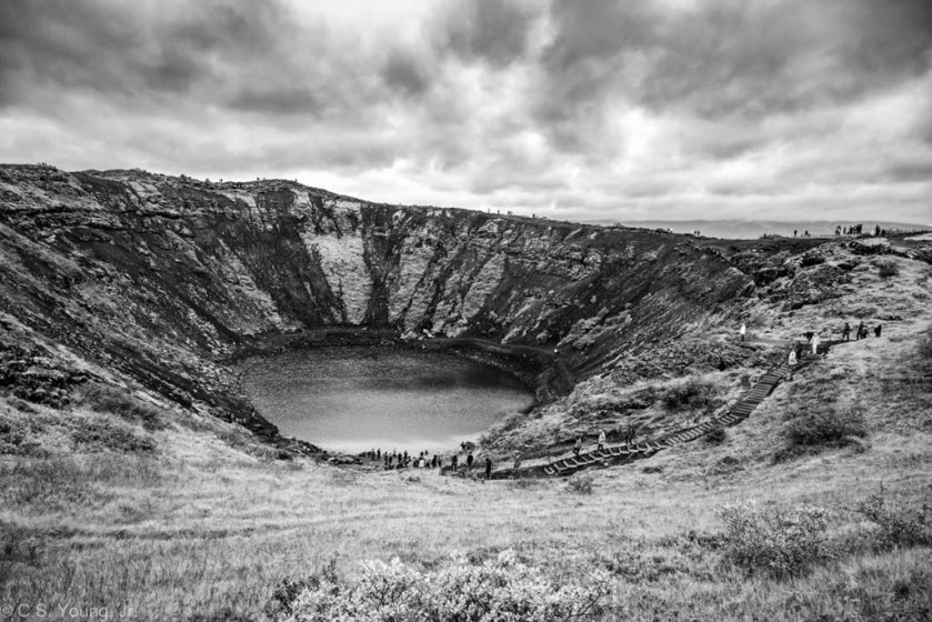 Kerið Crater Landscape 1