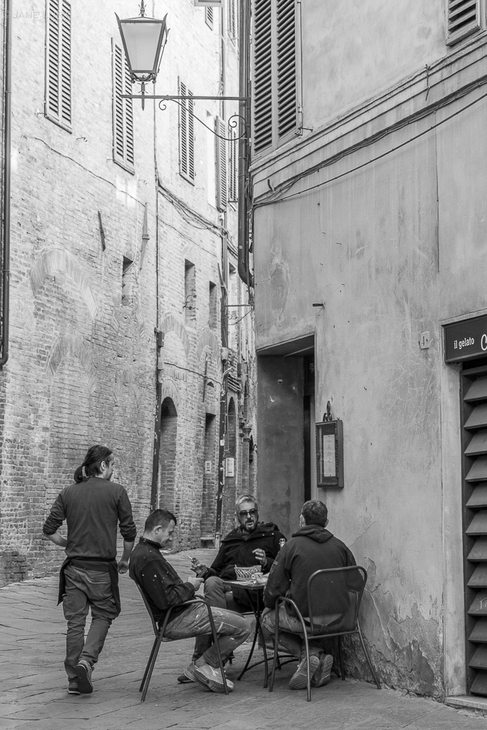 Italy, Black and White, Jane Lurie,