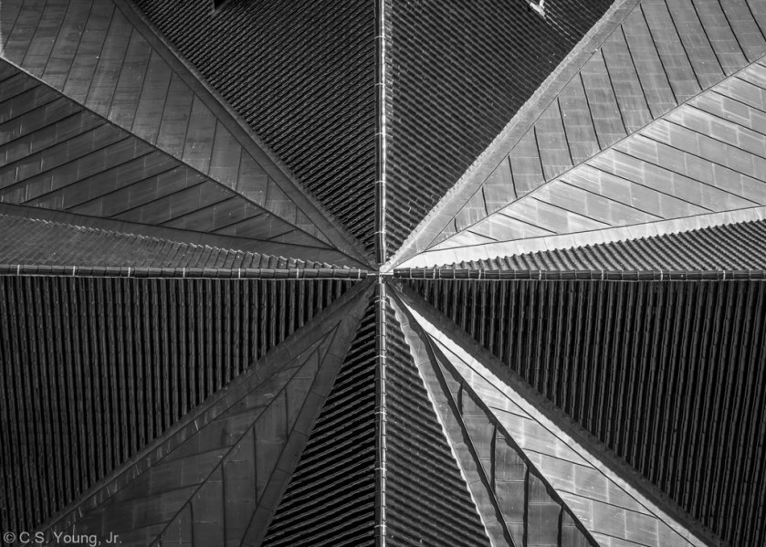 Church of Our Saviour Roof Abstract