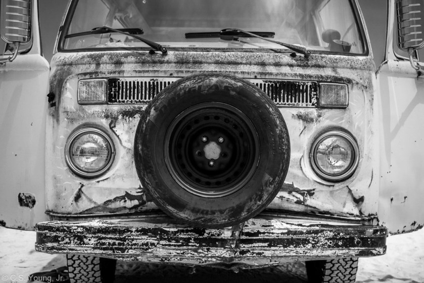 1973 VW Pop-Top Camper Abstract