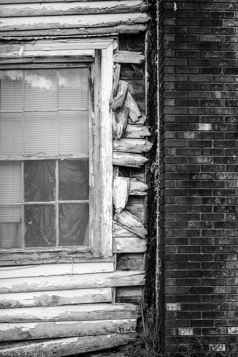 Abandoned House on Hwy 88 in Creston Composition 1