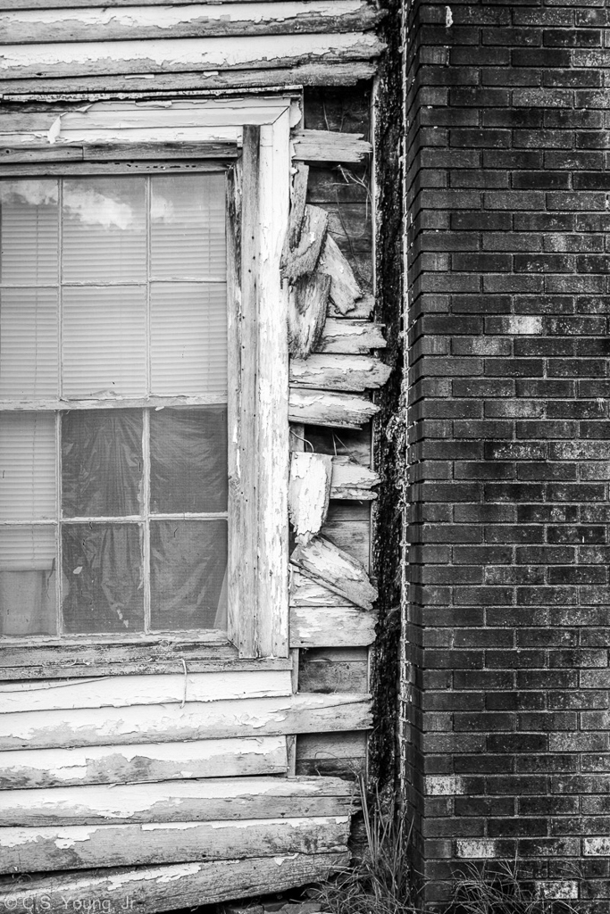 Abandoned House on Hwy 88 in Creston Composition 1