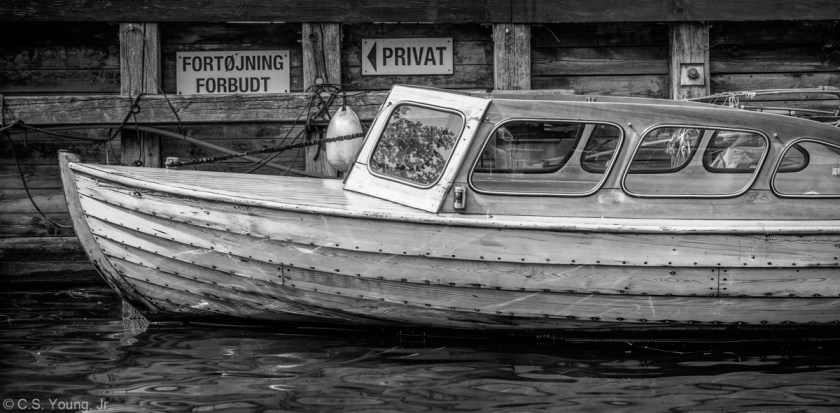 Christianshavns Kanal Vignette 2 Monochrome